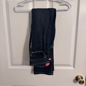 Girl’s Dark Blue Boot-Cut Jeans
